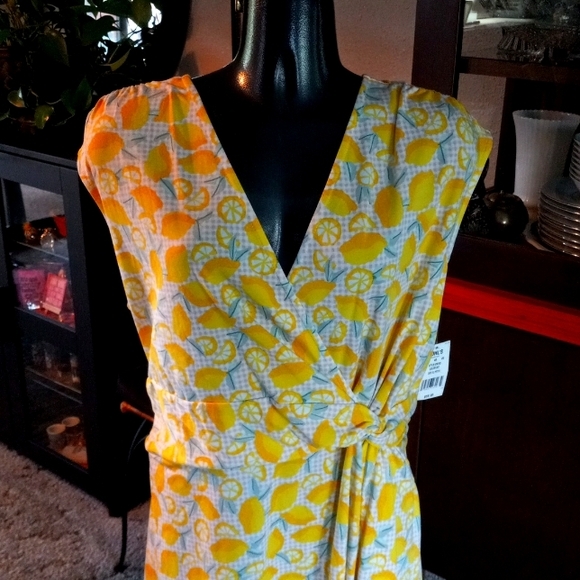 Lands' End Dresses & Skirts - NWT Lands End Lemon Spring/Summer Dress